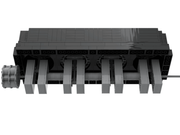 lego-I4 engine-Open crankshaft-Digital Dan