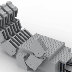 Lego Full Sized Left Hand Exoskeleton